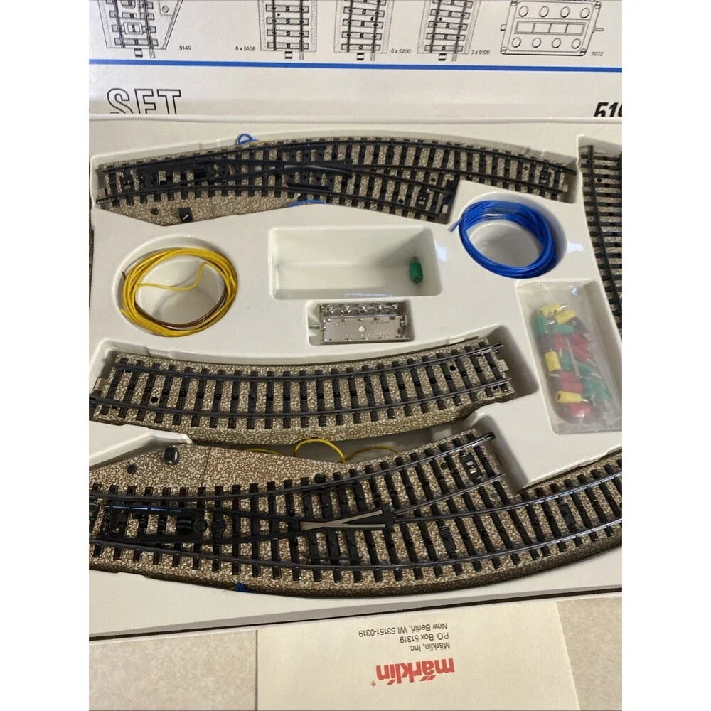 Marklin HO T1 Model 5192 Track Set
